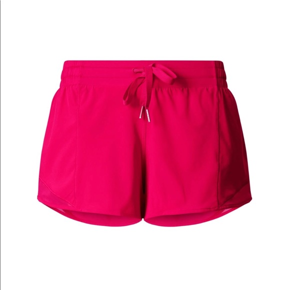 lululemon athletica Pants - Lululemon Hotty Hot 2” Hot Pink Shorts “Boom Juice